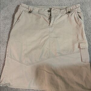 Banana Republic Light Tan Skirt